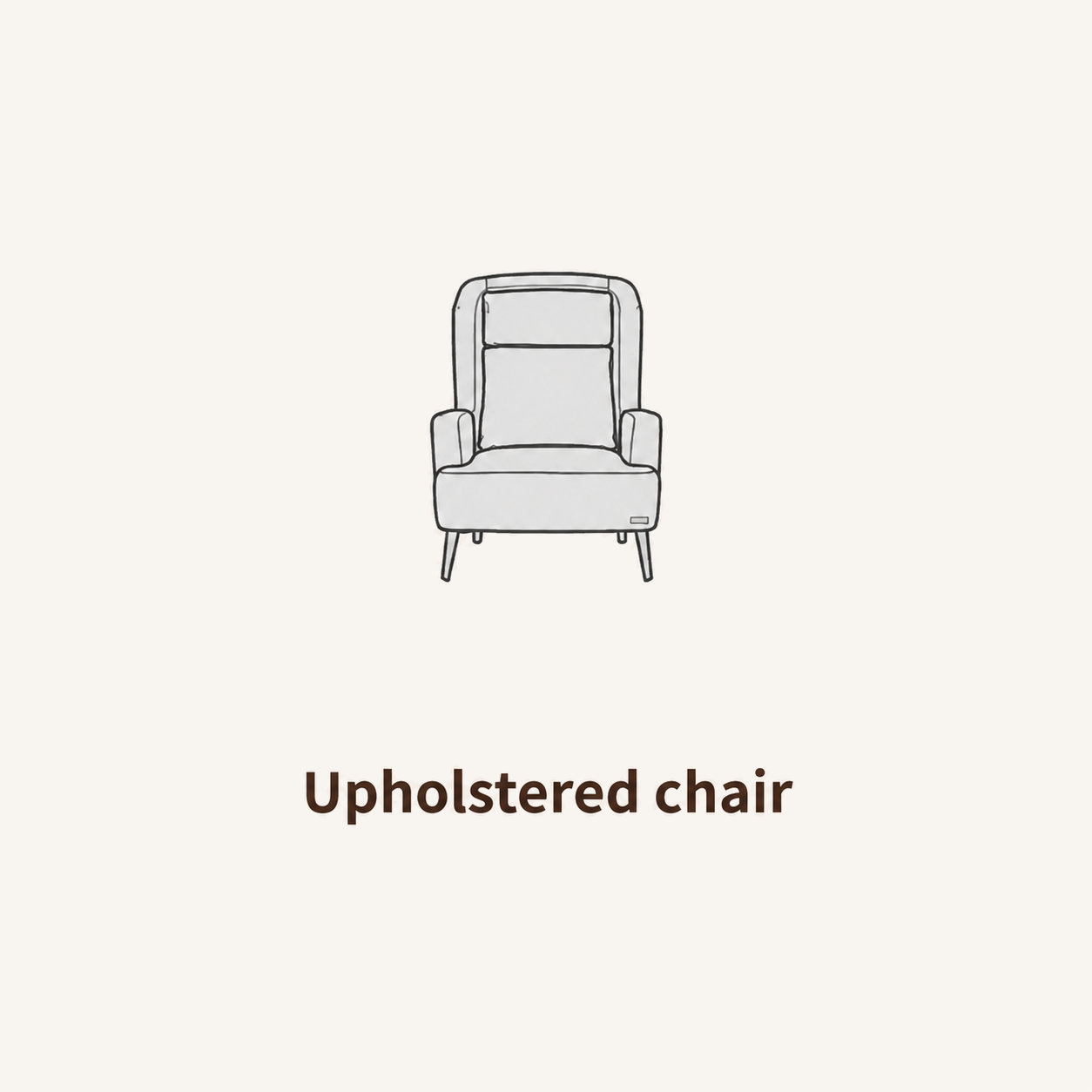 Upholstered chair