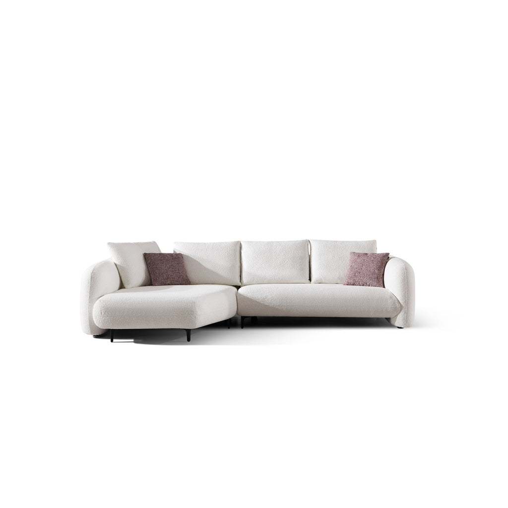 Fabric sofa（B2203） - front view
