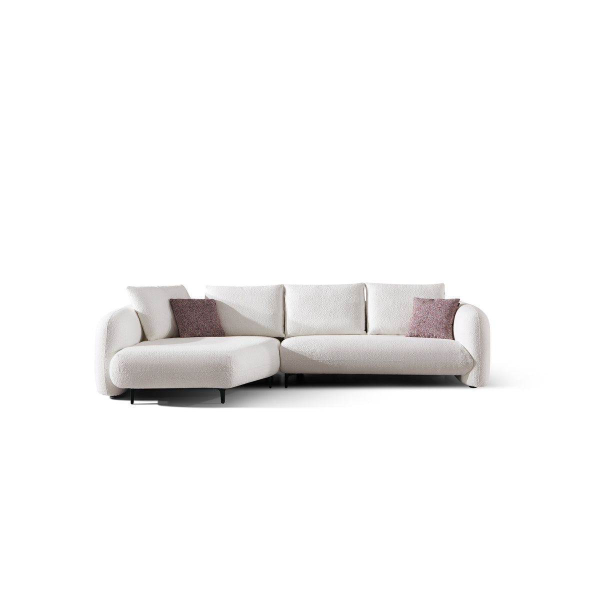 Fabric sofa（B2203） - front view