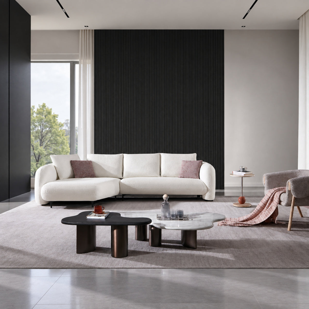 Fabric sofa（B2203） - lifestyle scene