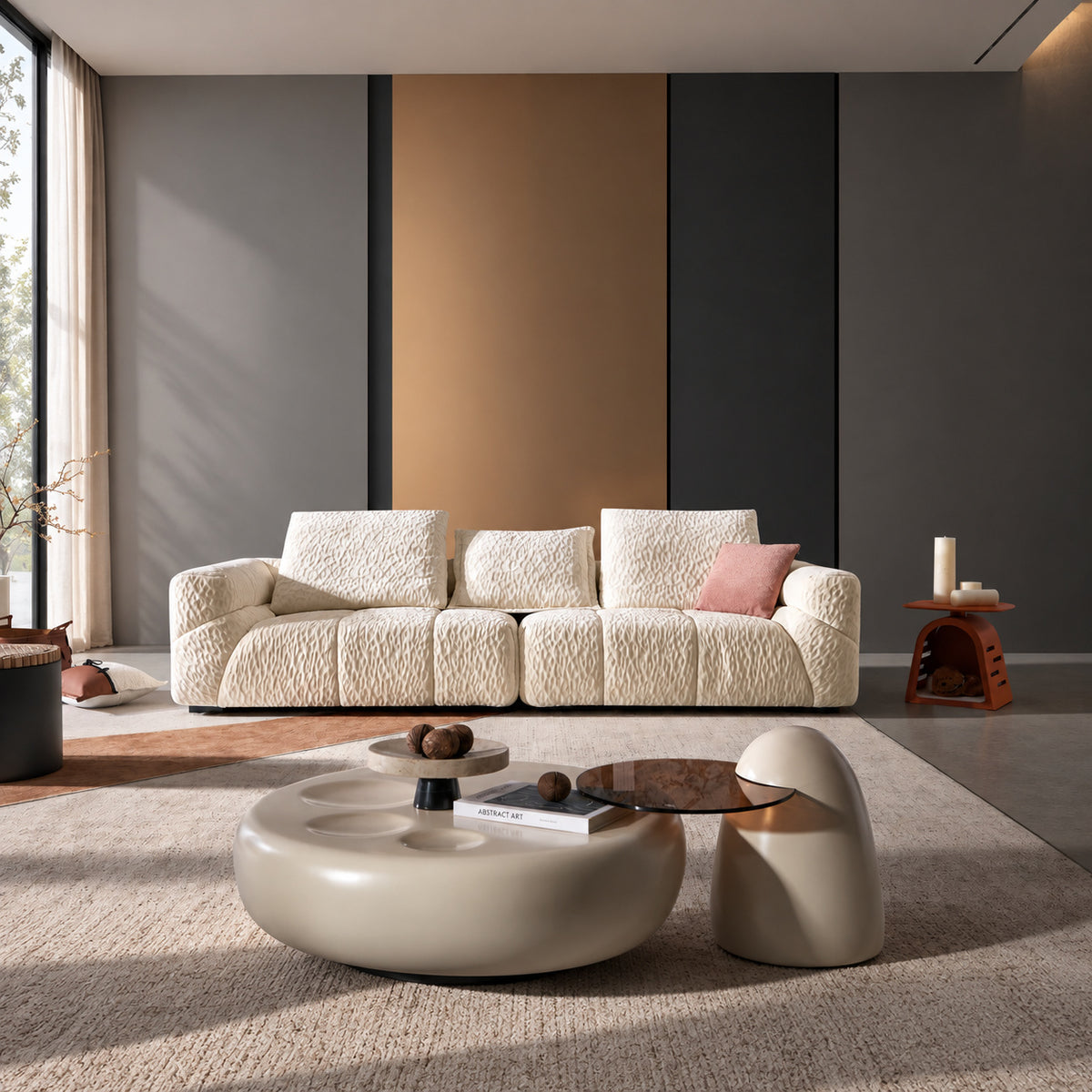 Fabric sofa（B2207） - lifestyle scene