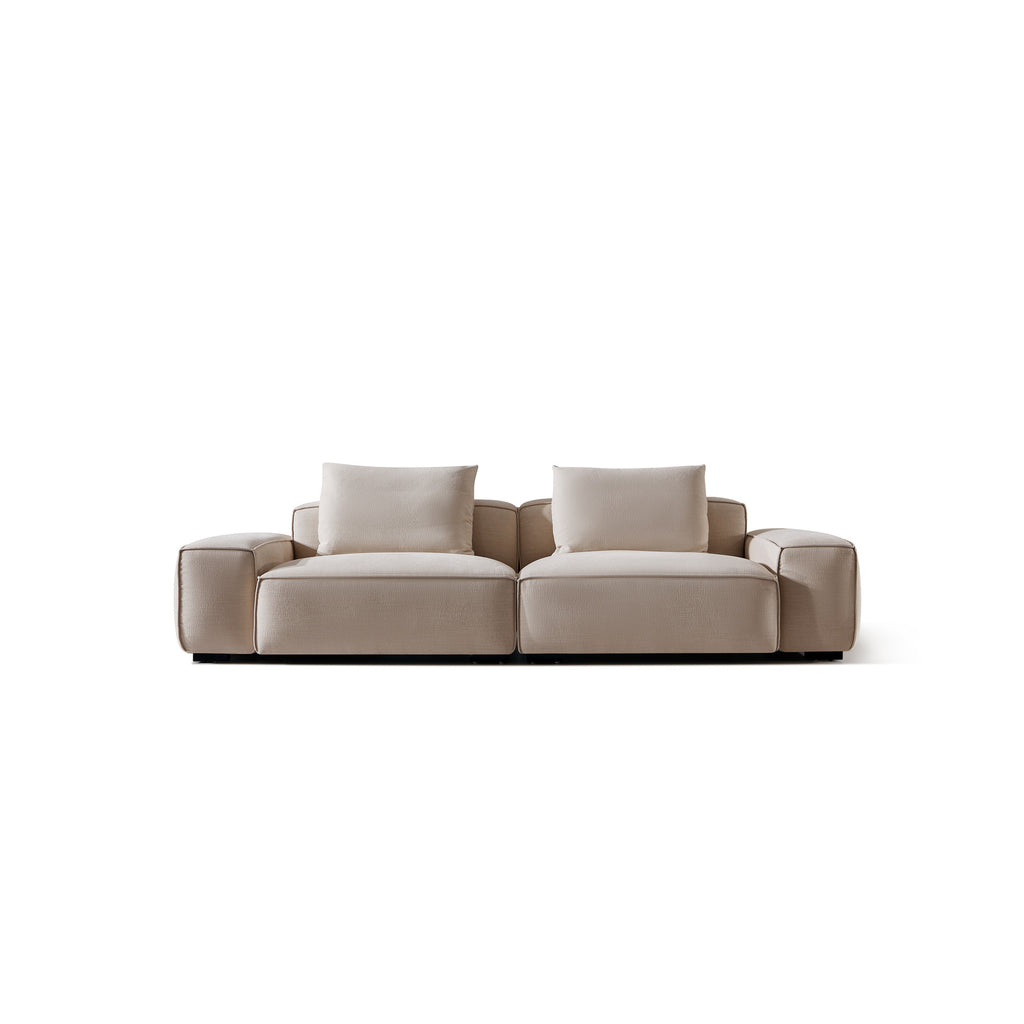 Fabric sofa（B2209） - front view