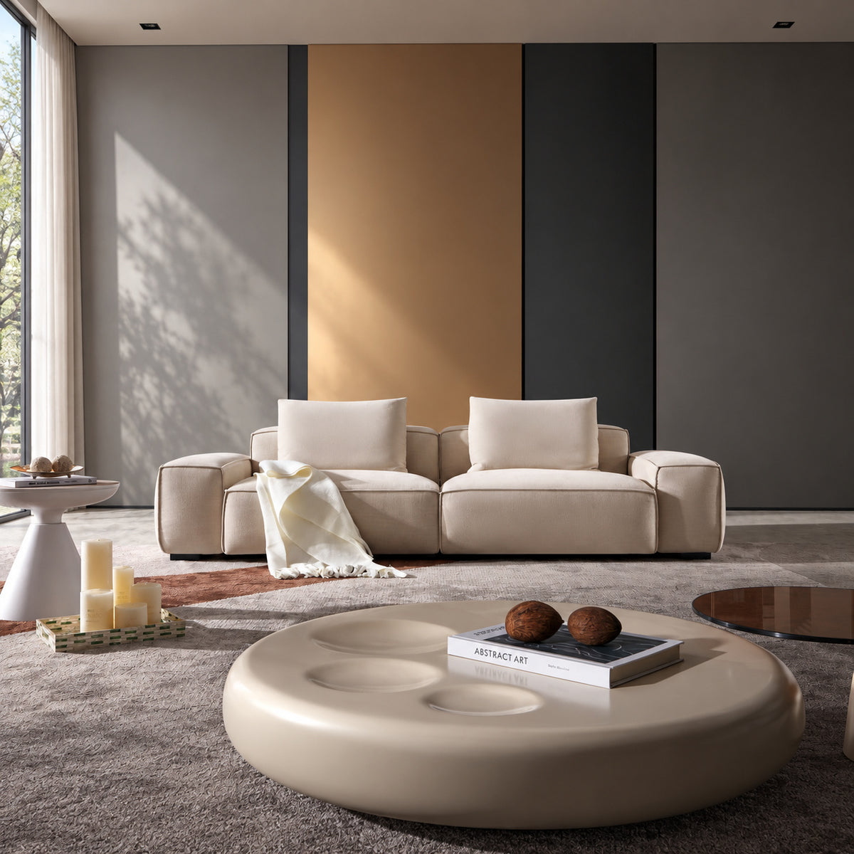 Fabric sofa（B2209） - lifestyle scene