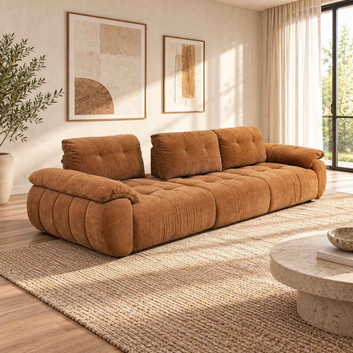 Fabric sofa（B2212） - lifestyle scene