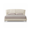 Leather art soft bed（C175） - front view