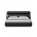 Leather art soft bed（C185） - front view