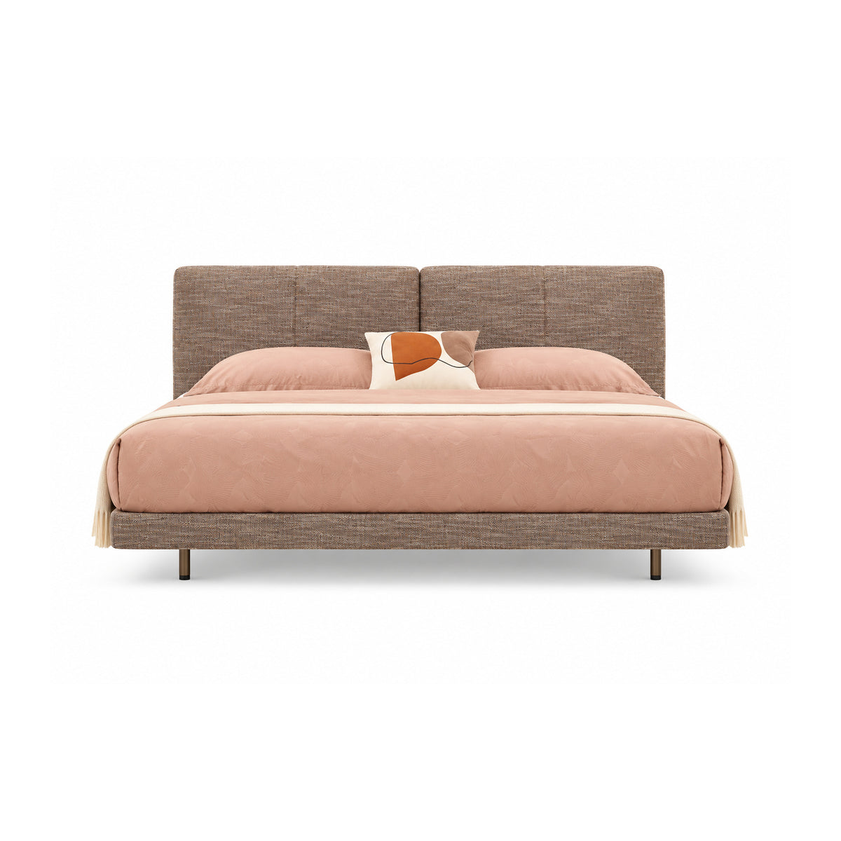 Floating fabric bed（C190-C） - front view