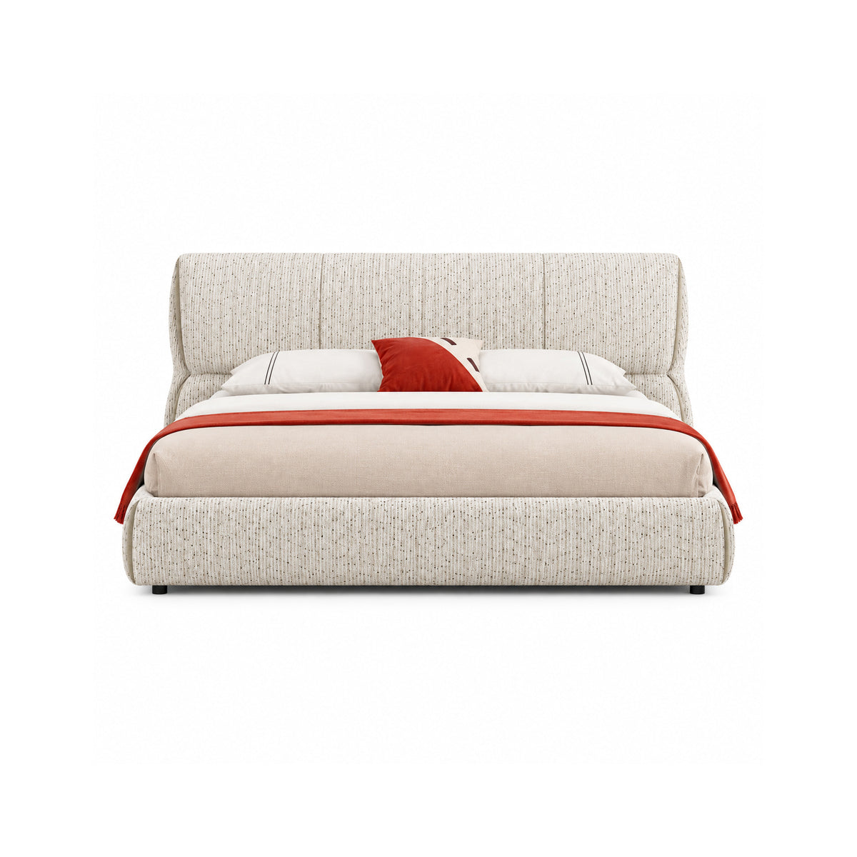 Cloth art bed（C199） - front view