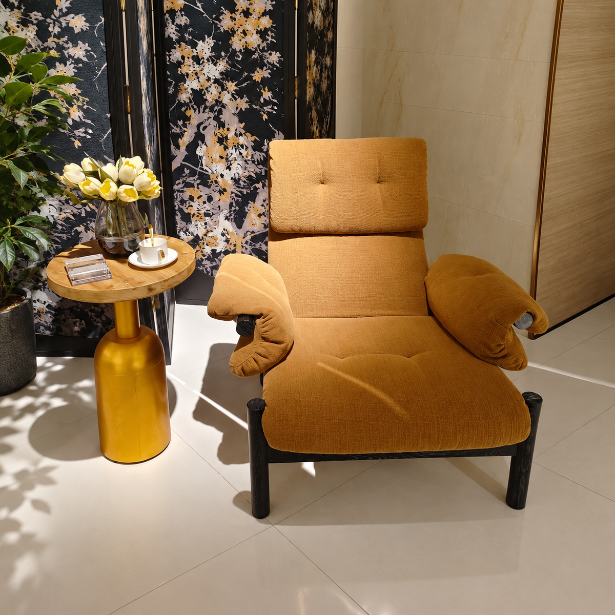 Lounge chair（HE601-2） - lifestyle scene