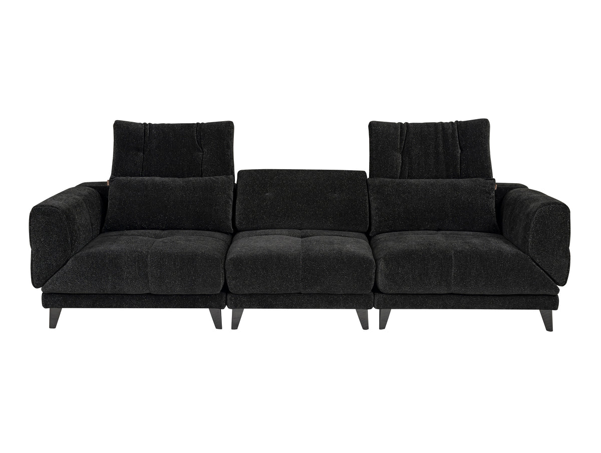 Fabric sofa（LG988） - front view