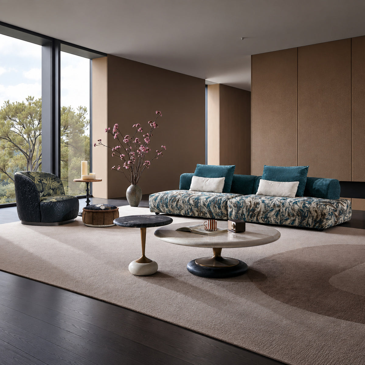 Fabric sofa（M1007-B） - lifestyle scene