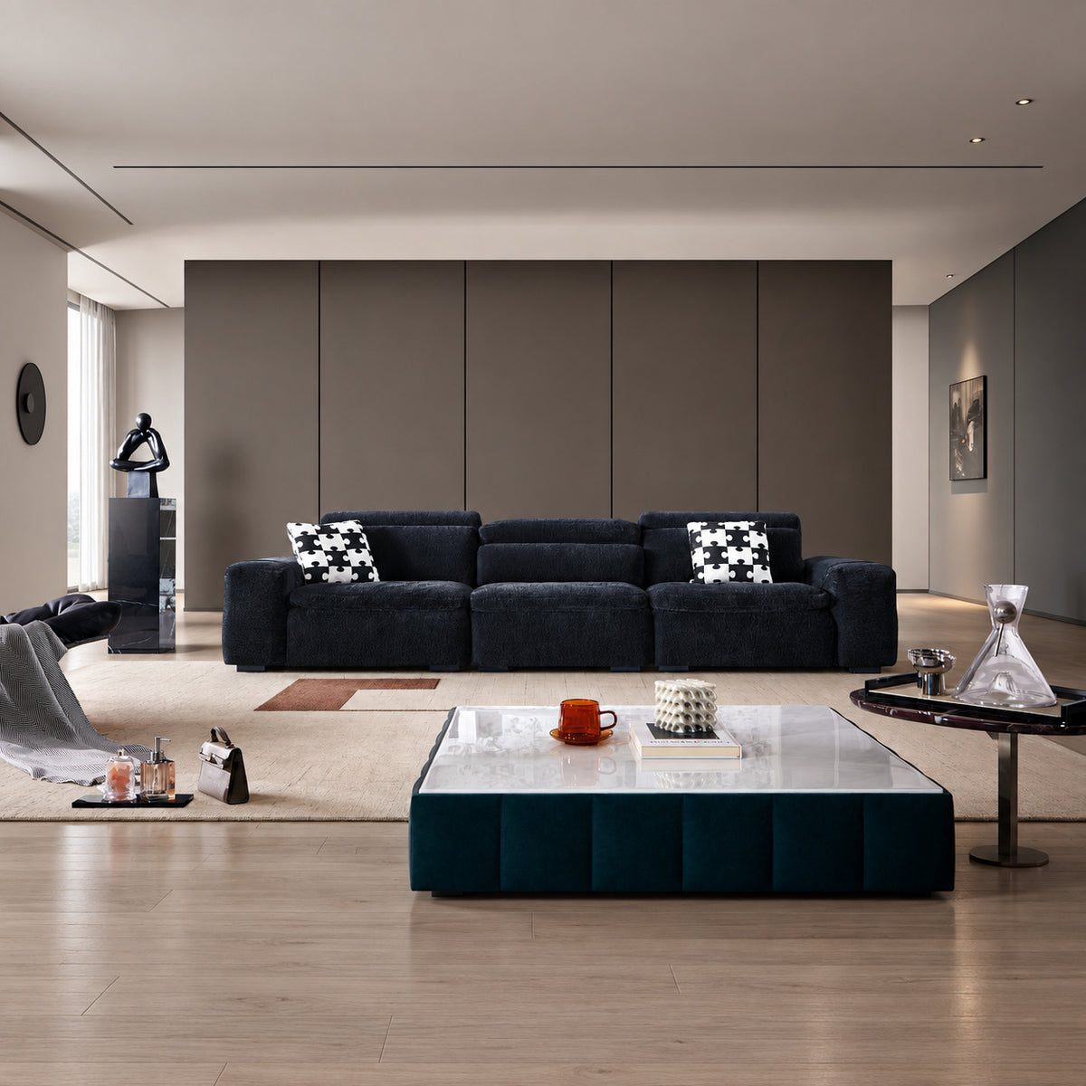 Fabric sofa（M1018） - lifestyle scene