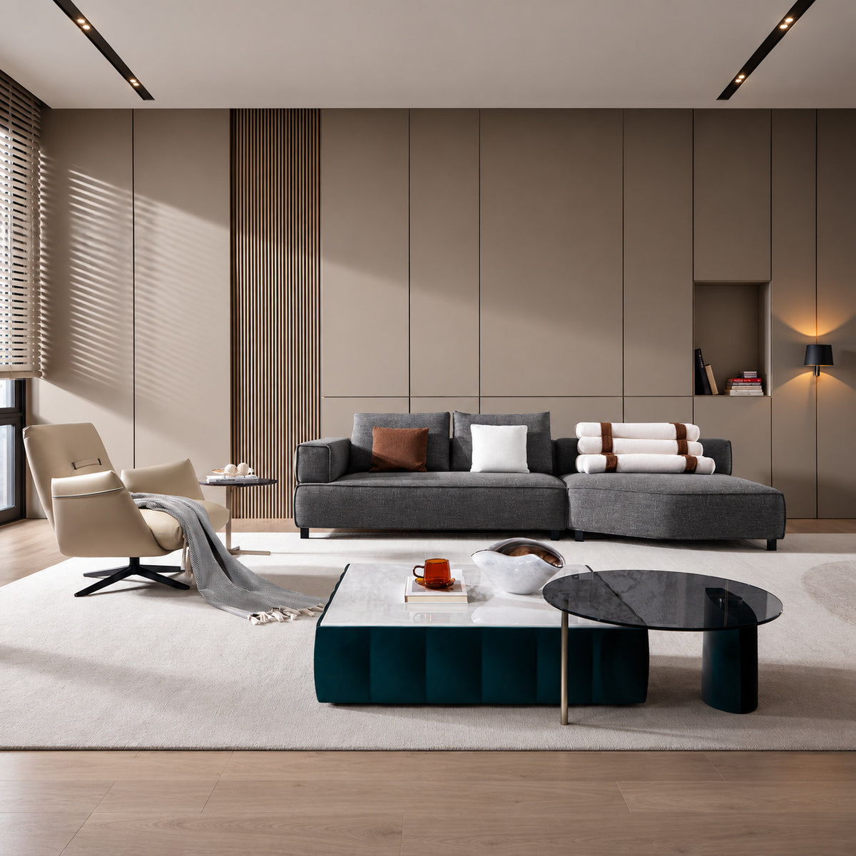 Fabric sofa（M1019） - lifestyle scene
