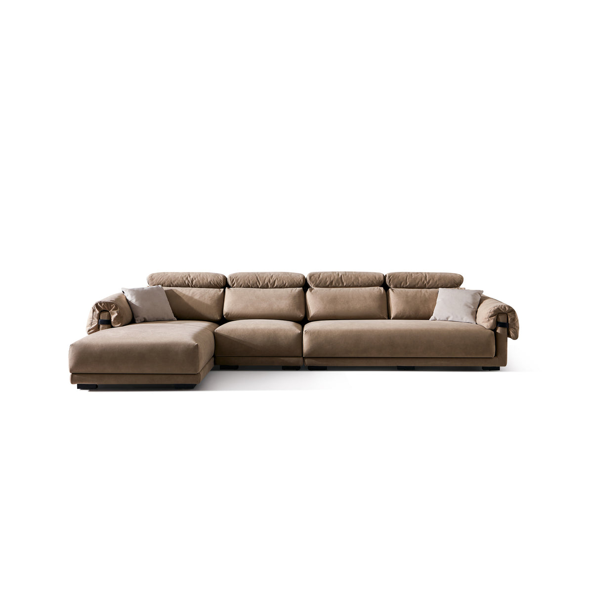 Fabric sofa（M1025） - front view