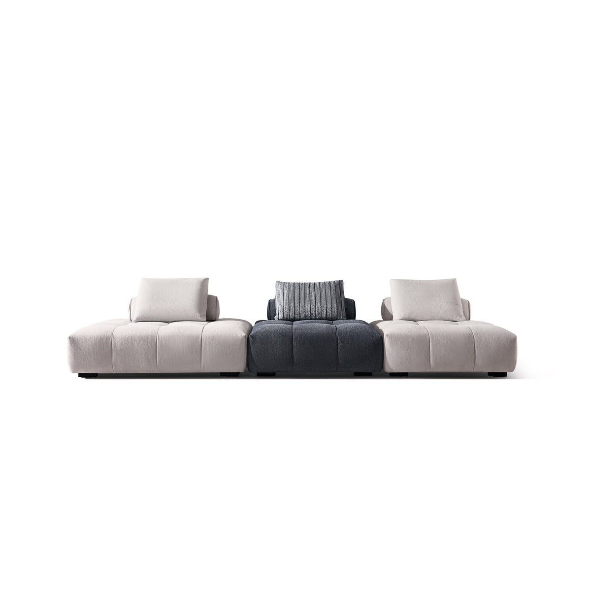 Fabric sofa（M1027） - front view