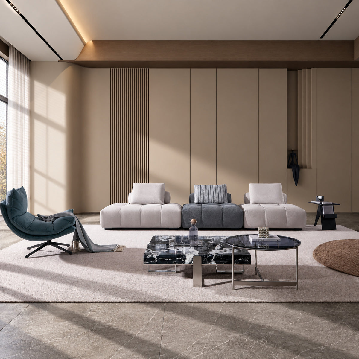 Fabric sofa（M1027） - lifestyle scene