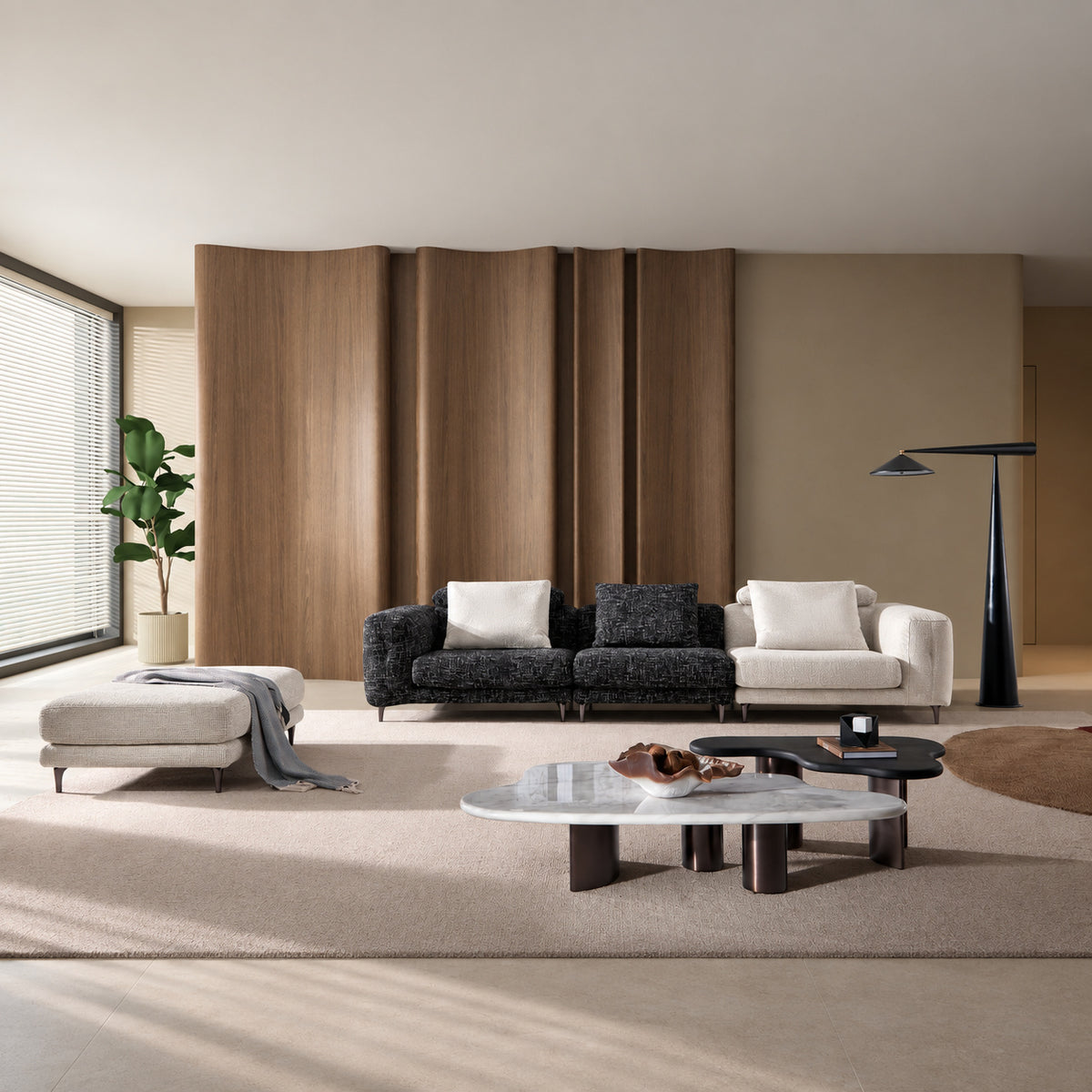 Fabric sofa（M1028） - lifestyle scene