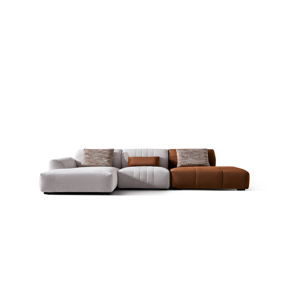 Fabric sofa（M1029） - front view