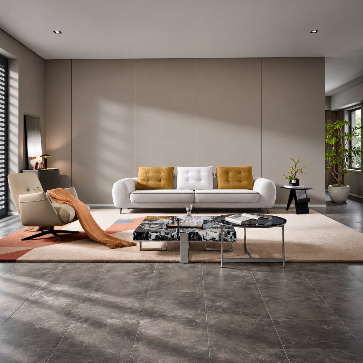 Fabric sofa（M1032） - lifestyle scene
