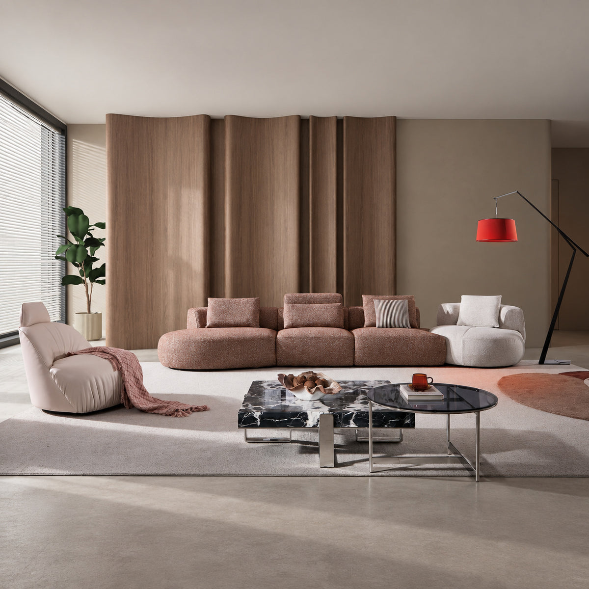 Fabric sofa（M1033） - lifestyle scene