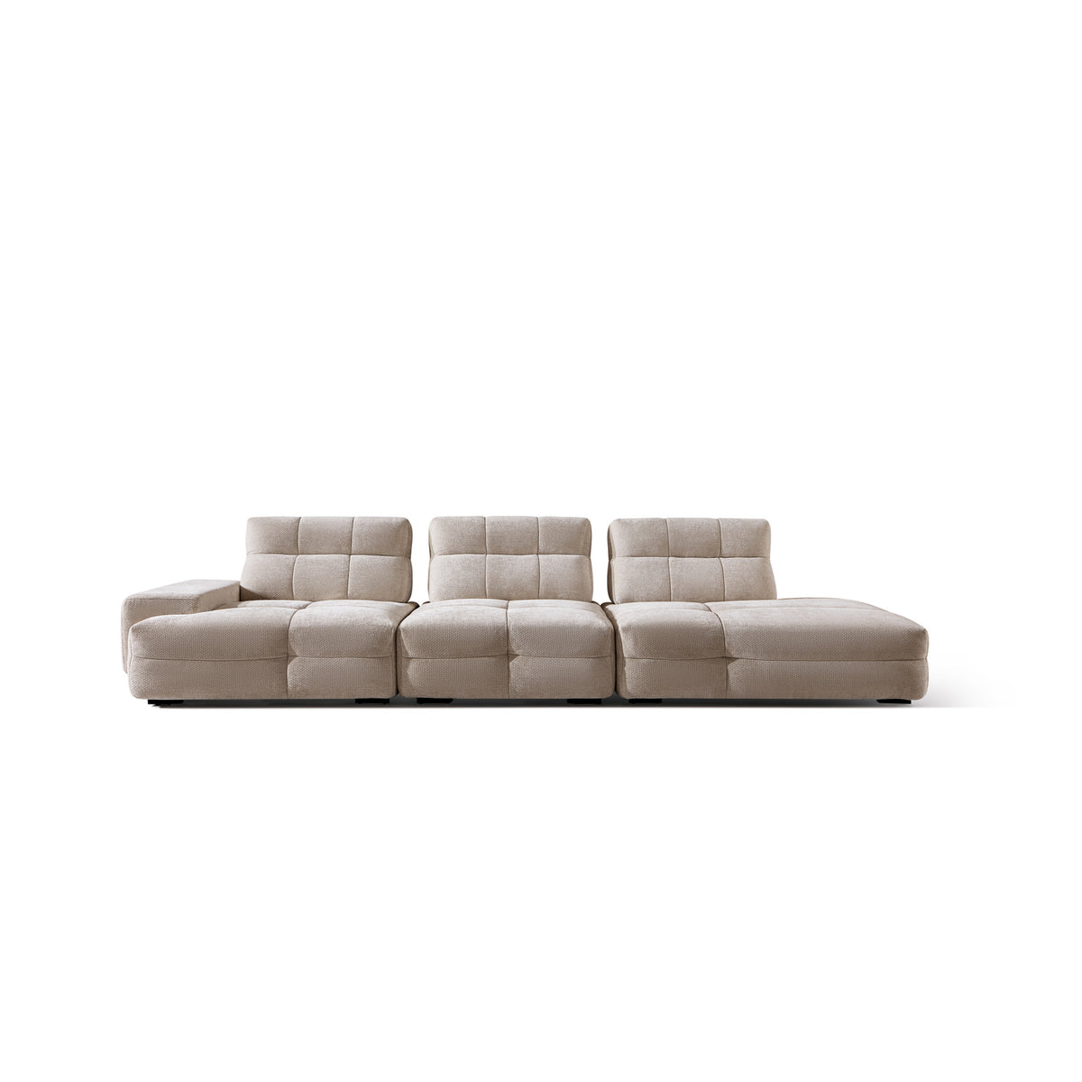Fabric sofa（M1035） - front view
