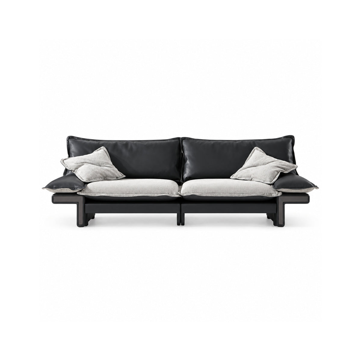 Fabric sofa（M1038） - front view