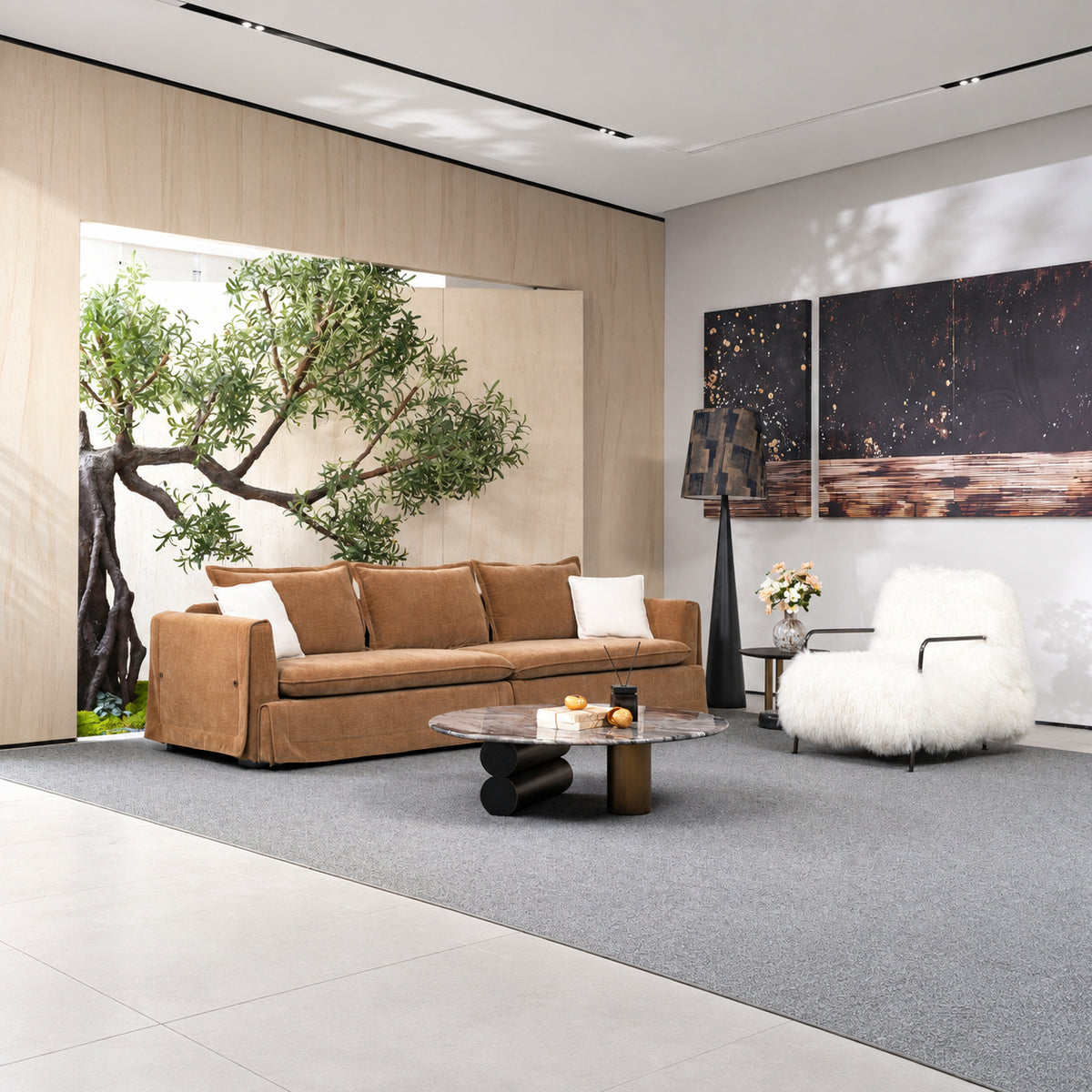 Fabric sofa（M1050） - lifestyle scene