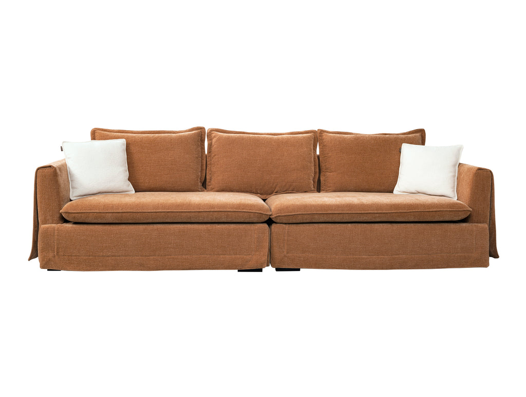 Fabric sofa（M1050） - front view