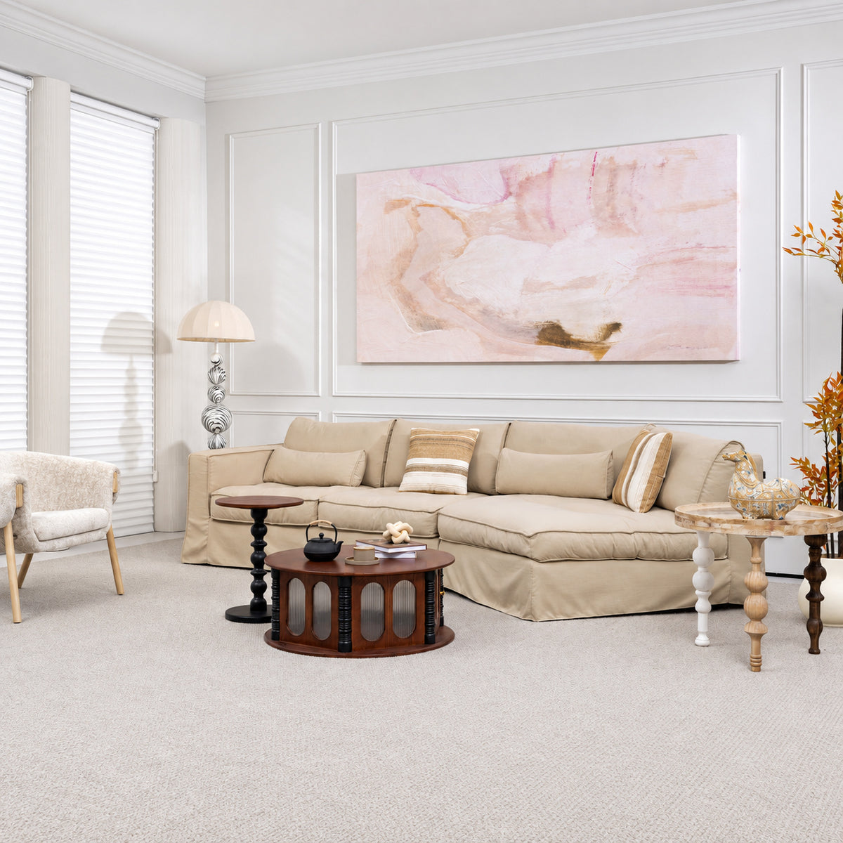 Fabric sofa（M1053） - lifestyle scene