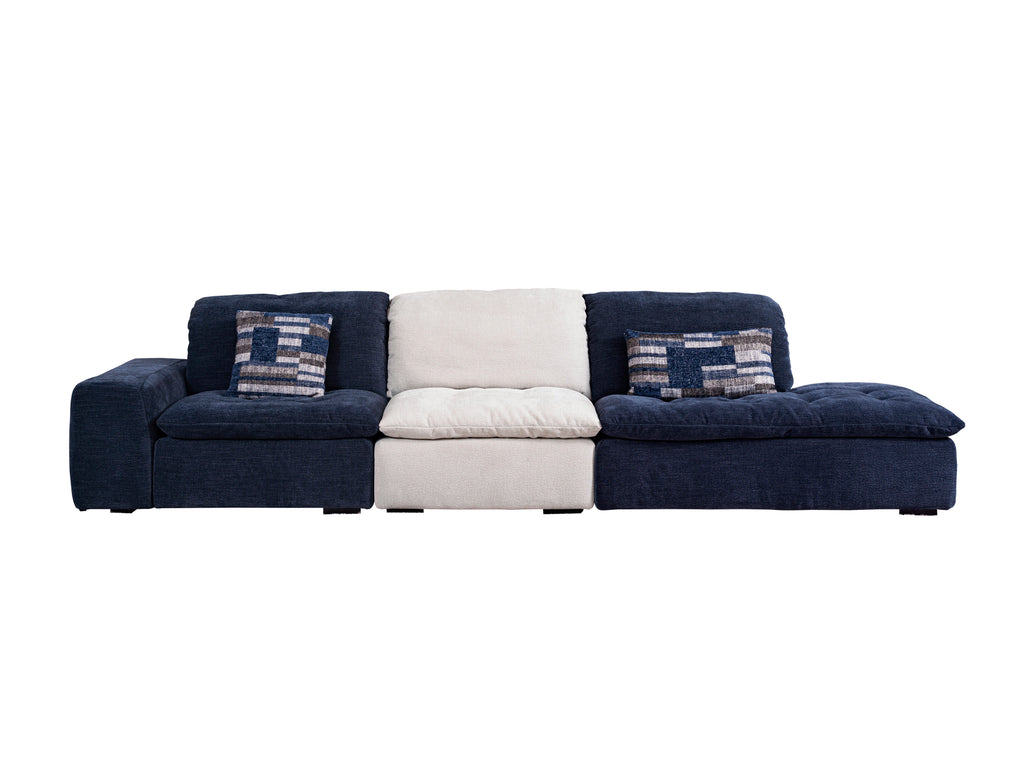 Fabric sofa（M1055） - front view