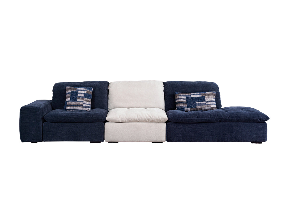 Fabric sofa（M1055） - front view