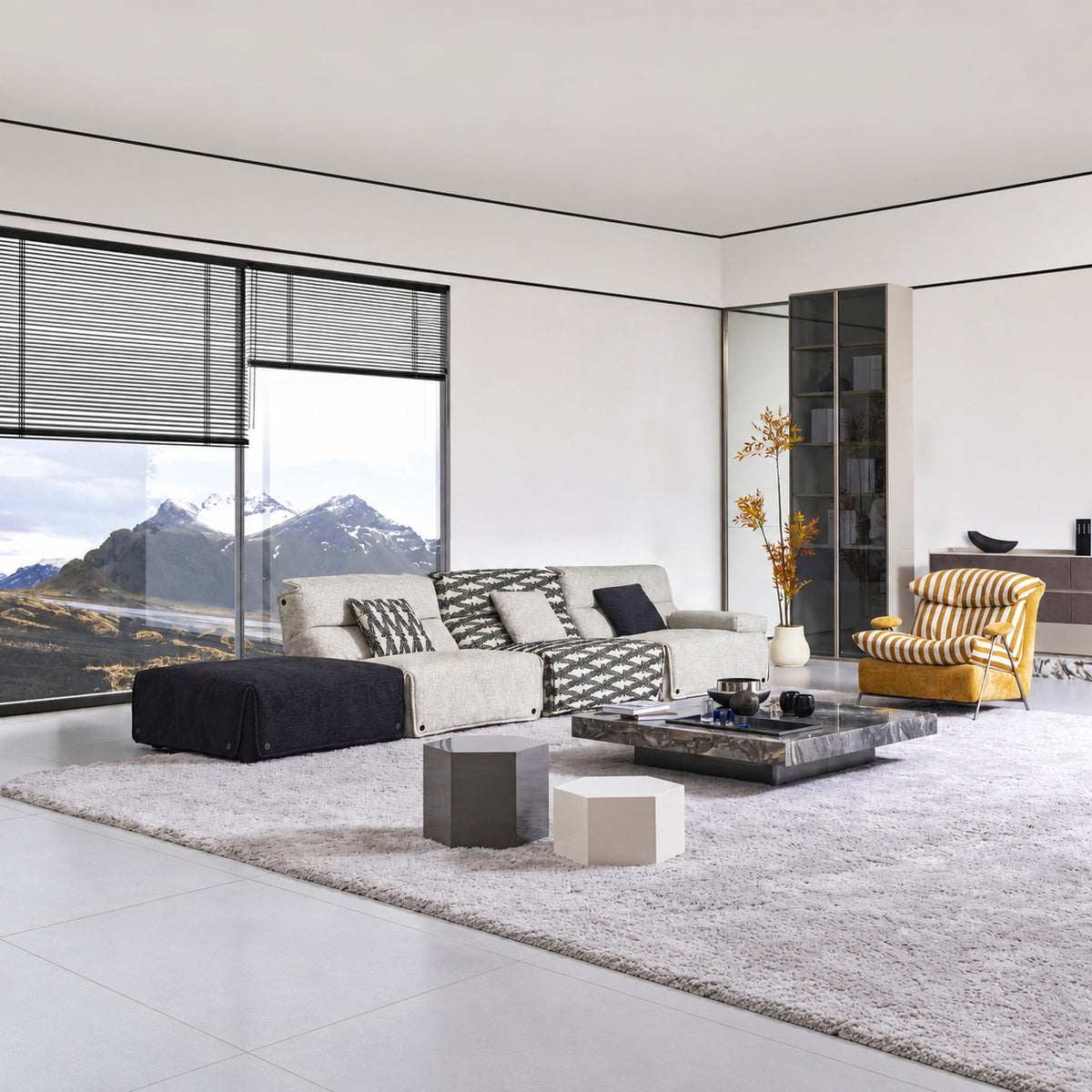 Fabric sofa（M1058） - lifestyle scene