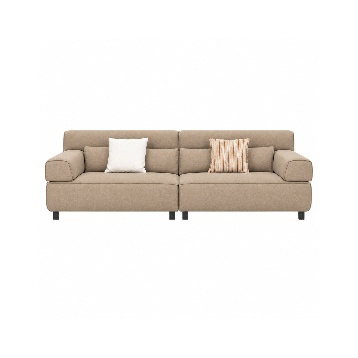 Fabric sofa（M1061-B） - front view