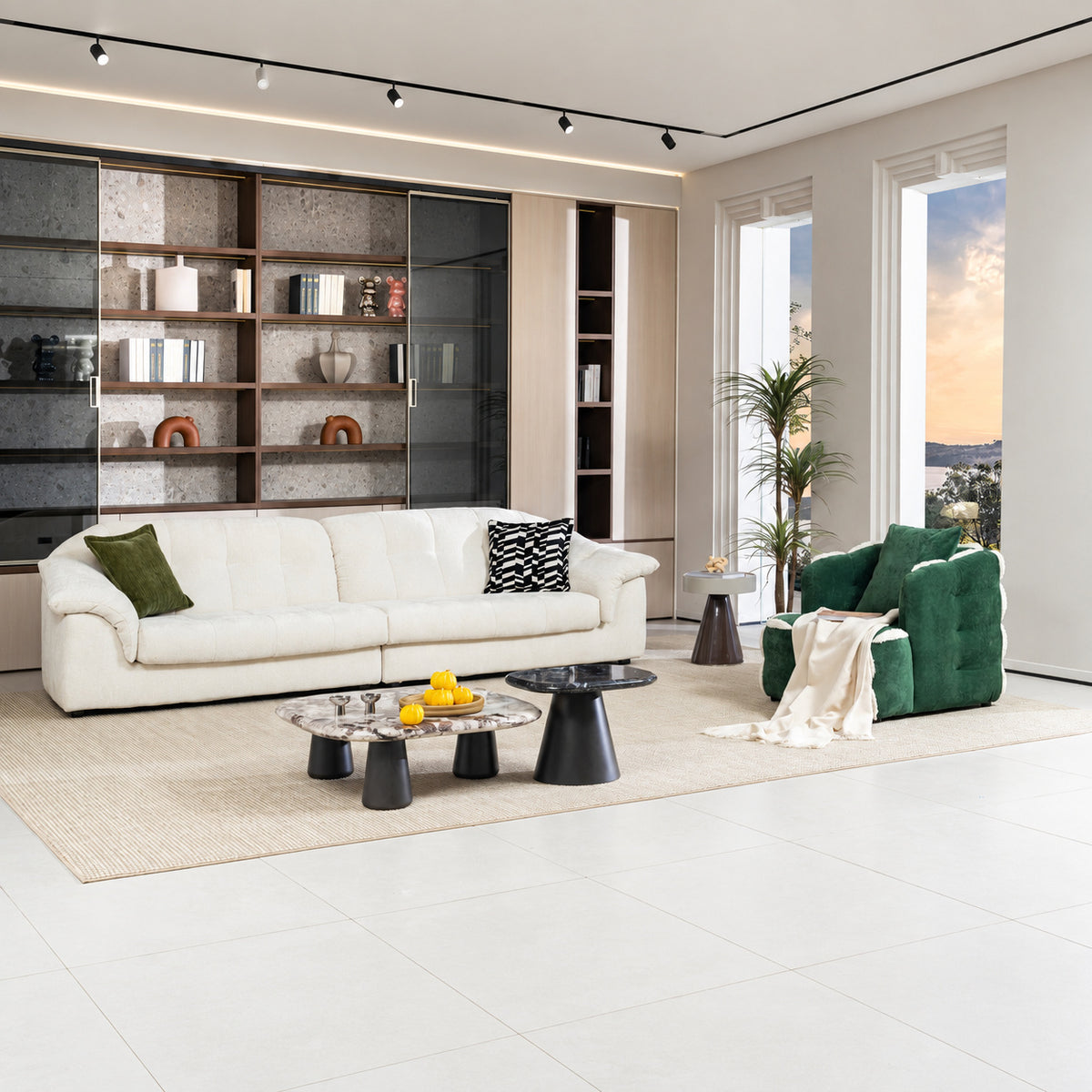 Fabric sofa（M1068） - lifestyle scene