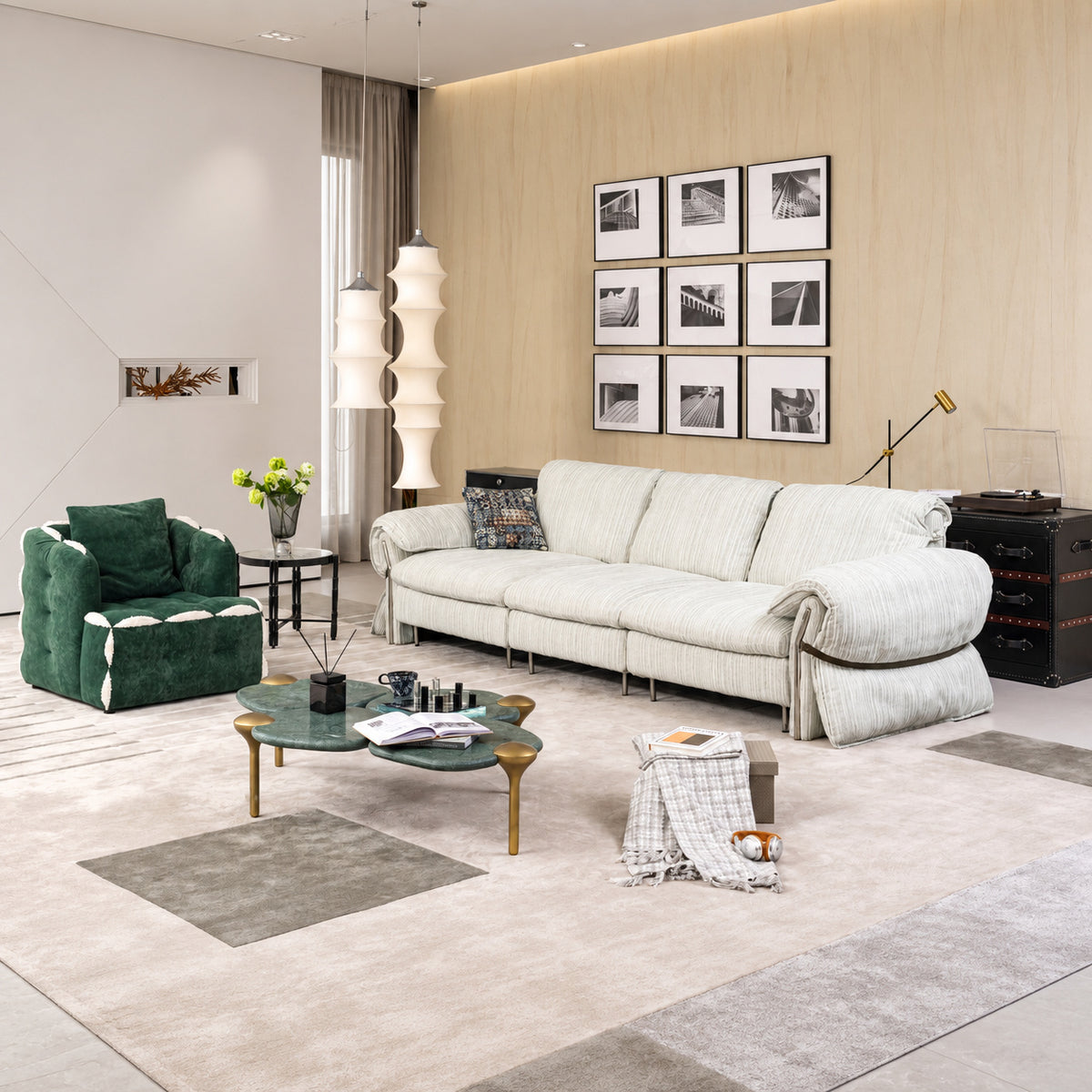 Fabric sofa（M1078） - lifestyle scene
