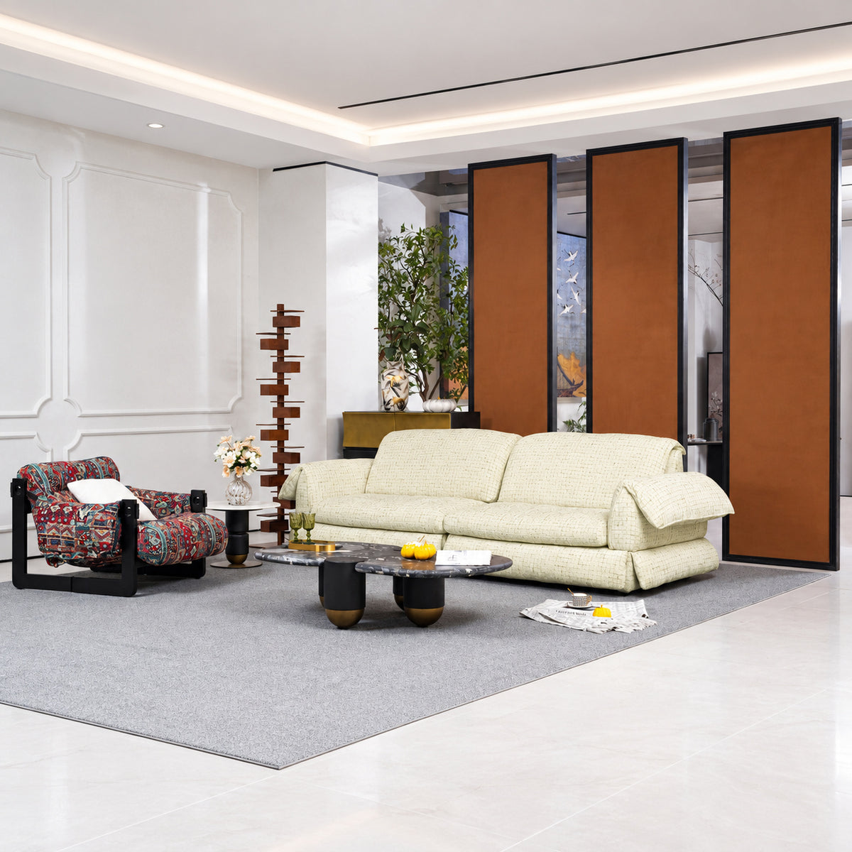 Fabric sofa（M1080） - lifestyle scene