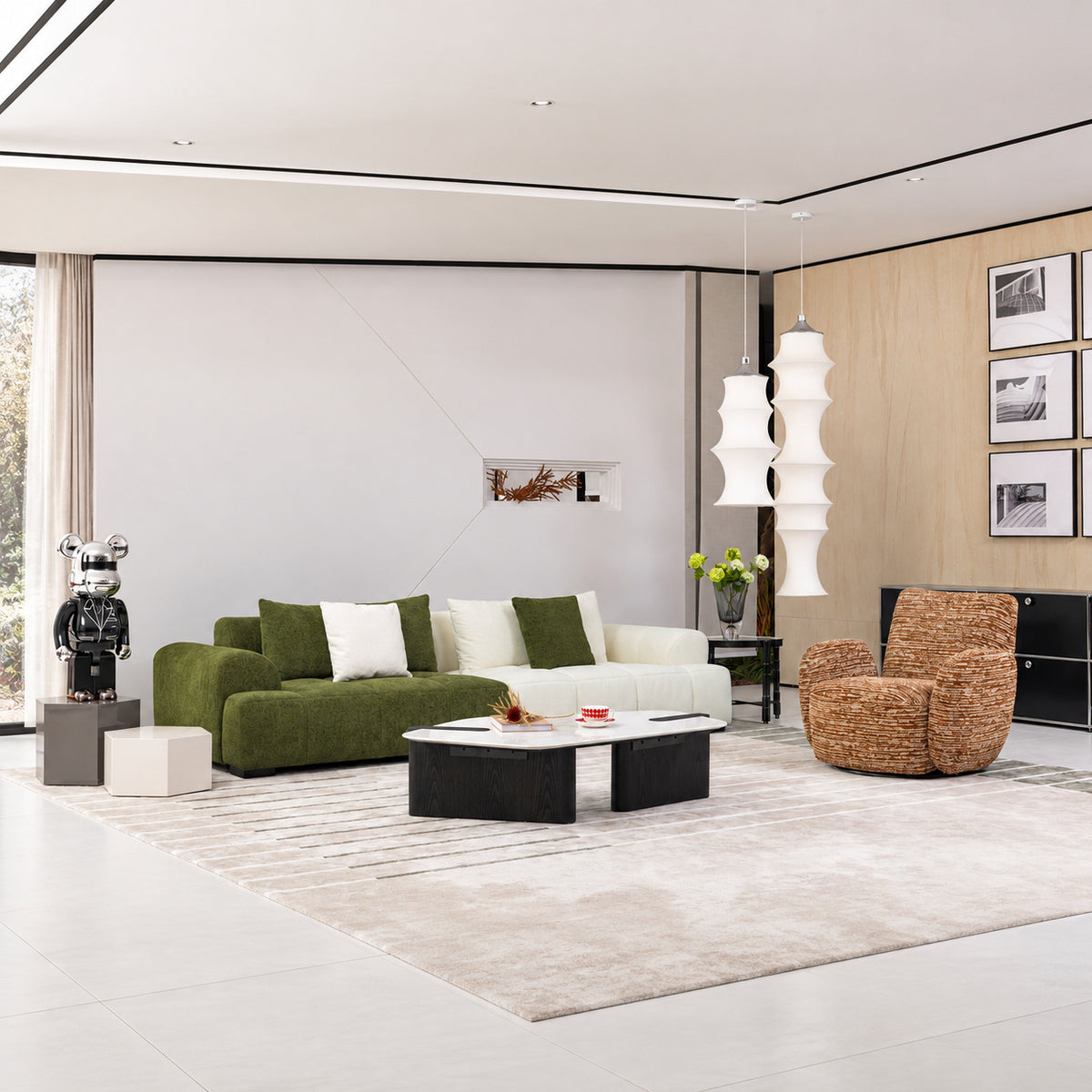 Fabric sofa（M502） - lifestyle scene